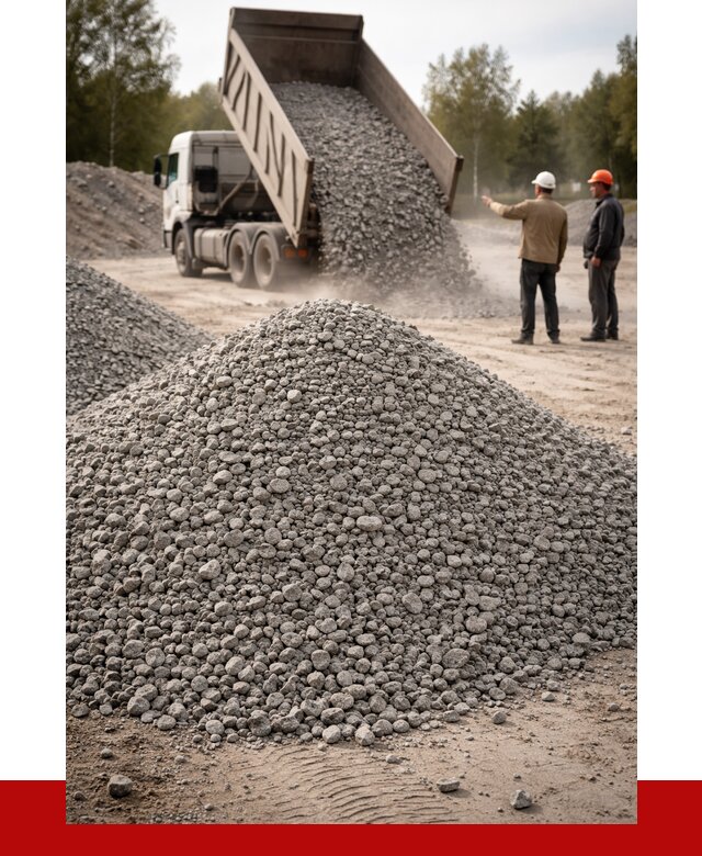 Гранитный щебень фракция 0-5 в Фрязине от 3012 руб ПРОНЕРУДФрз