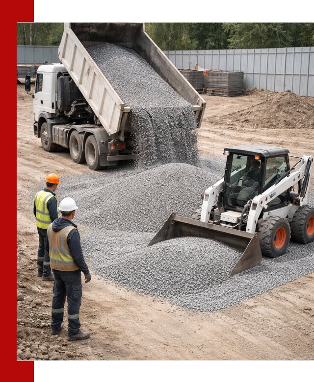 Доставка и продажа гранитного щебня фракции 0-5 в Фрязине