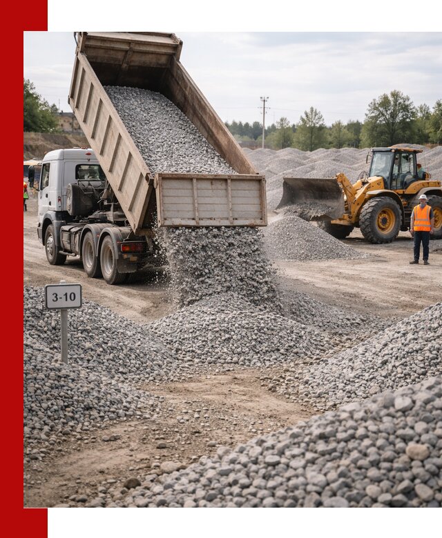 Гранитный щебень фракции 3–10: доставка и продажа в Фрязине