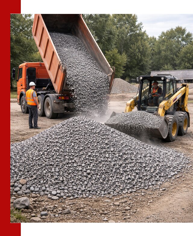 Купить гранитный щебень фракции 5–10 в Фрязине с доставкой
