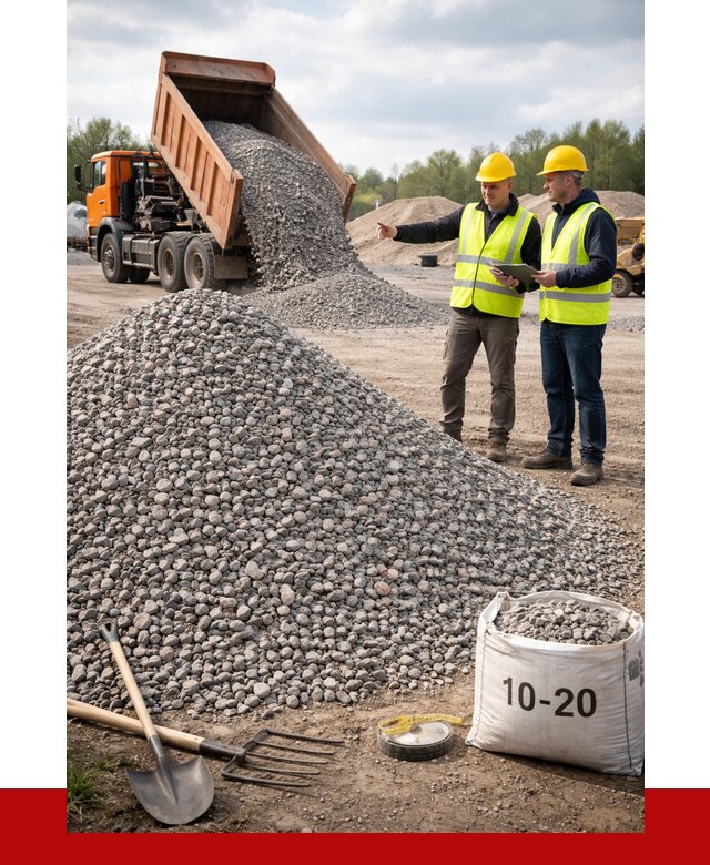 Гранитный щебень фракция 10-20 в Фрязине от 4362 руб.|ПРОНЕРУДФрз