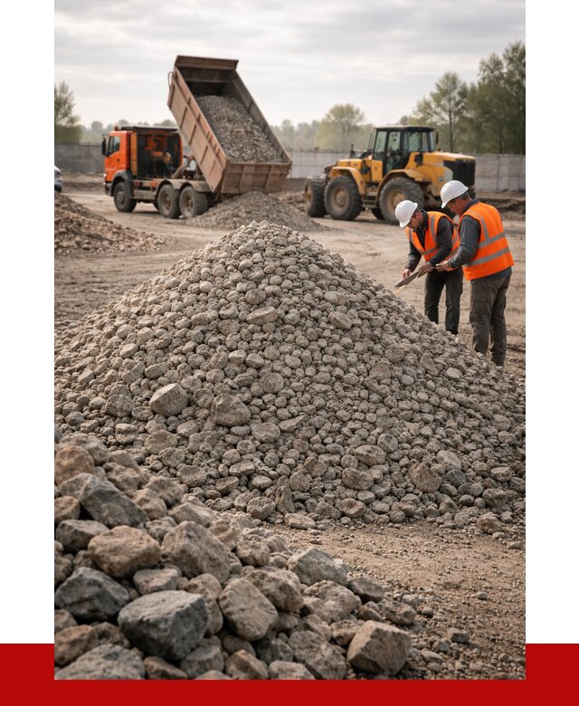 Гранитный щебень фракция 40-70 в Фрязине от 2596 руб ПРОНЕРУДФрз