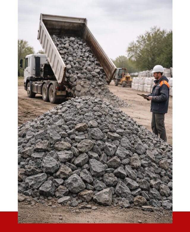 Гранитный щебень фракция 100-200 в Фрязине от 4362 р. ПРОНЕРУДФрз