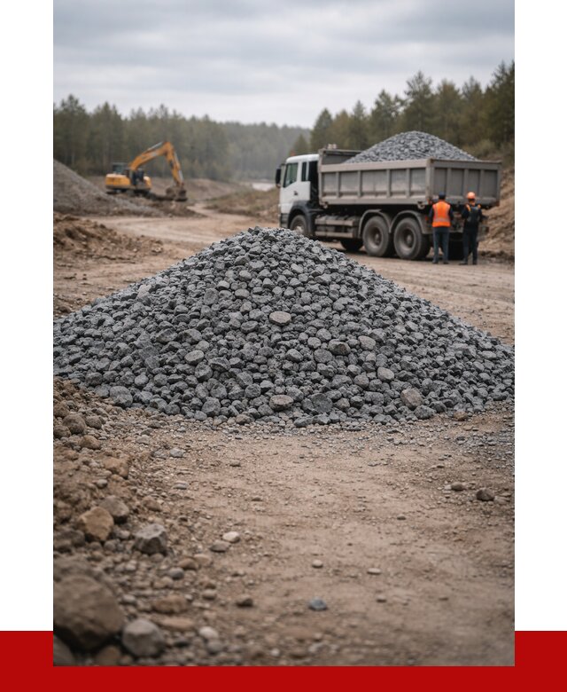 Щебень габбро диабаз фракция 40-70 в Фрязине от 2285 р-ПРОНЕРУДФрз