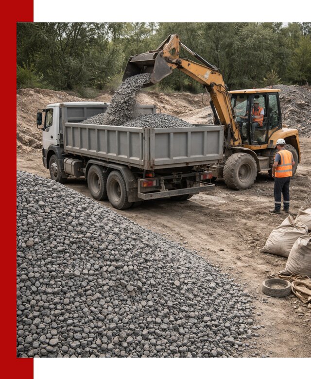 Доставка гравийного щебня в Фрязине оптом и в розницу