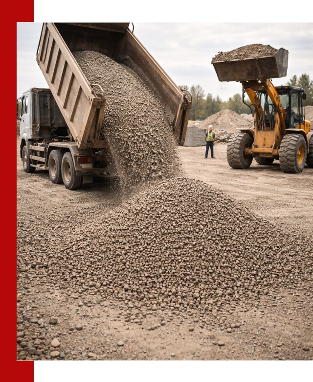 Гравийный щебень фракция 3–10 с доставкой в Фрязине