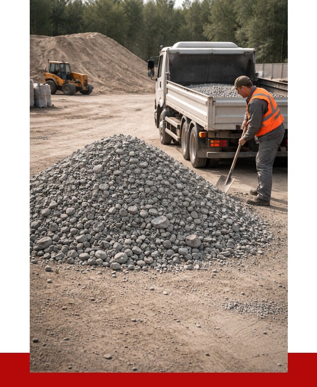 Гравийный щебень фракция 5-10 в Фрязине от 2285 р. | ПРОНЕРУДФрз