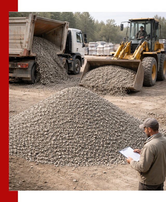 Гравийный щебень фракция 5–10 с доставкой в Фрязине