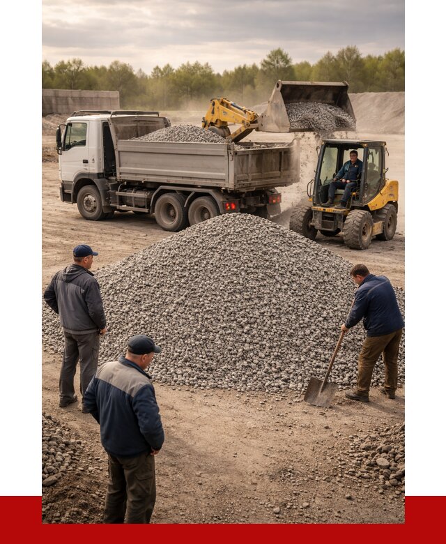 Гравийный щебень фракция 5-20 в Фрязине от 2492 р. ПРОНЕРУДФрз