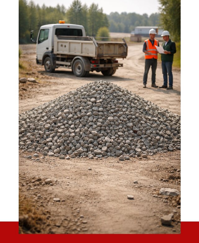 Гравийный щебень фракция 20-40 в Фрязине от 1246 р. | ПРОНЕРУДФрз