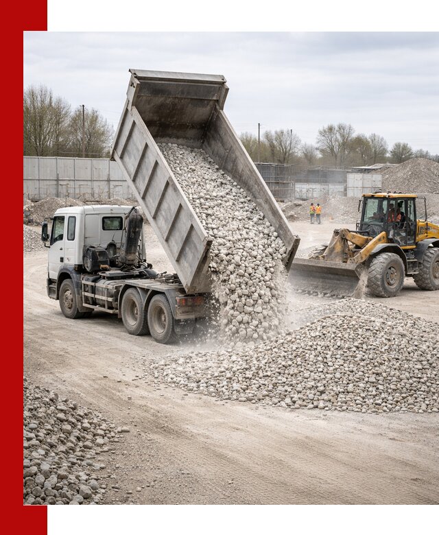 Доставка и продажа известнякового щебня в Фрязине