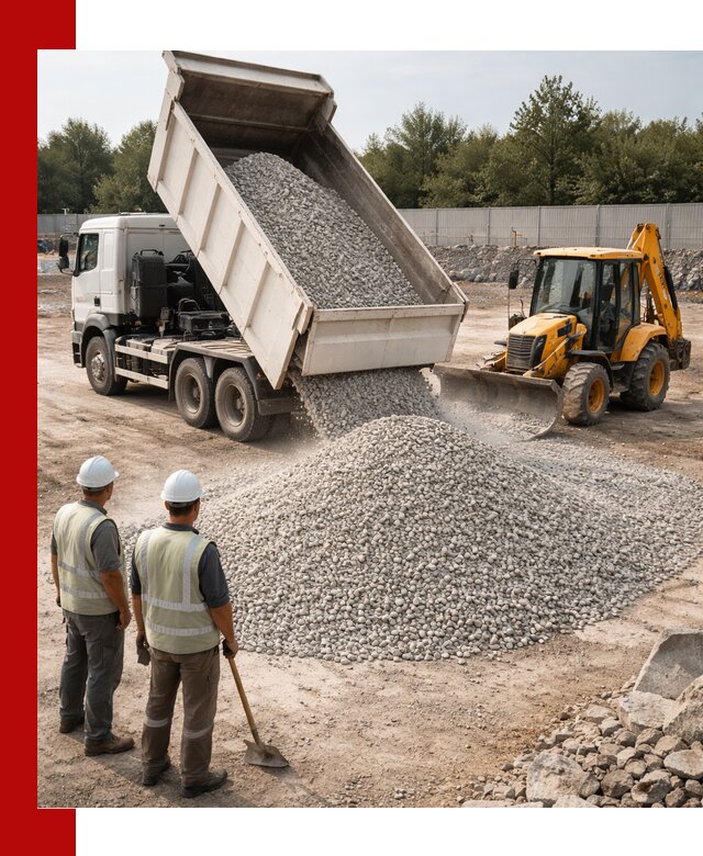 Купить известняковый щебень фракции 5–10 мм с доставкой в Фрязине
