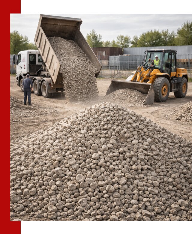 Доломитовый щебень фракции 20–41 с доставкой в Фрязине