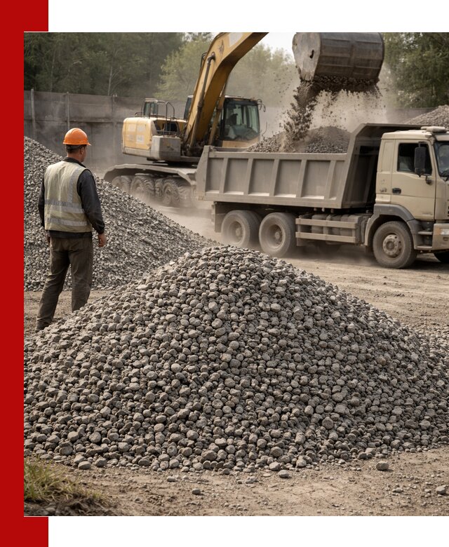 Шлаковый щебень фракция 5-20 с доставкой в Фрязине