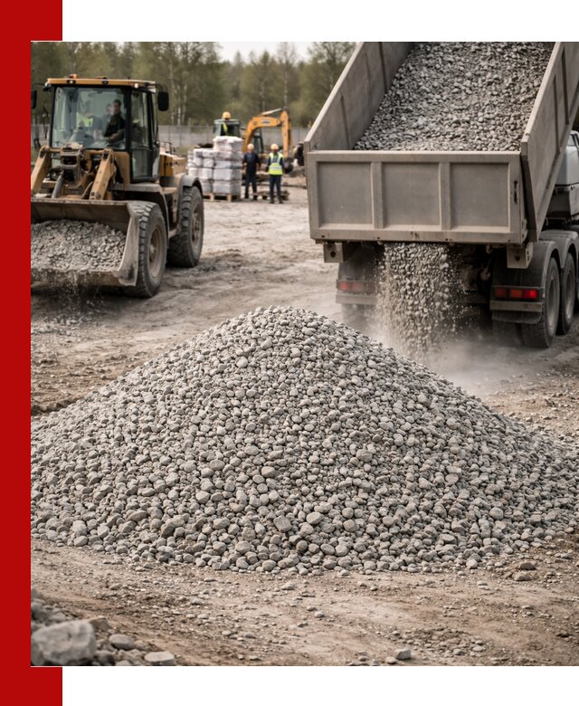 Вторичный щебень фракции 5-20 в Фрязине — доставка и продажа крупнотоннажно