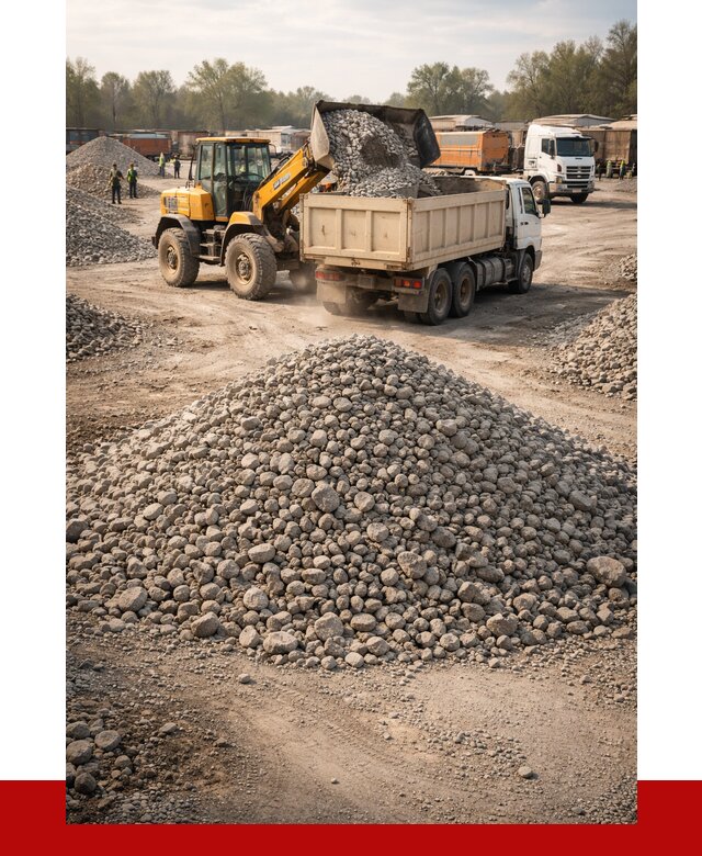 Вторичный щебень фракция 40-70 в Фрязине от 1807 р, ПРОНЕРУДФрз