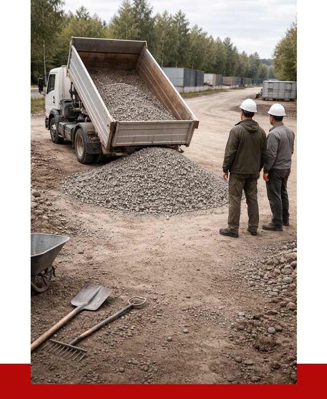 Бетонный щебень фракция 5-20 в Фрязине от 3323 р., ПРОНЕРУДФрз