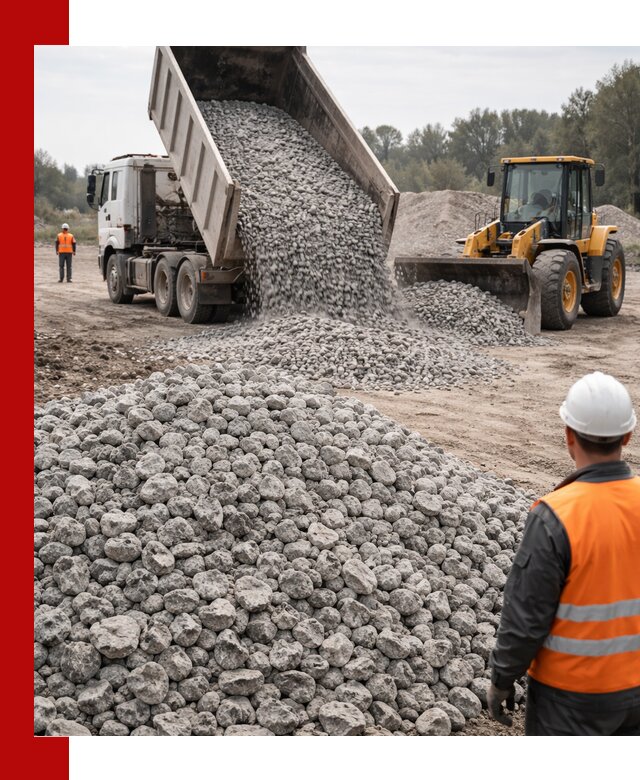 Доставка бетонного щебня фракции 20-40 в Фрязине