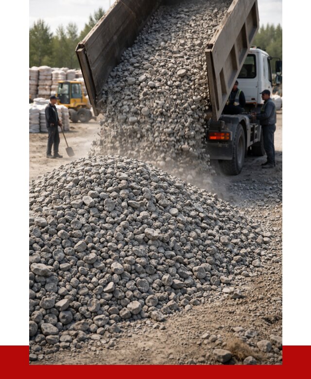 Бетонный щебень фракция 40-70 в Фрязине от 1869 р. ПРОНЕРУДФрз