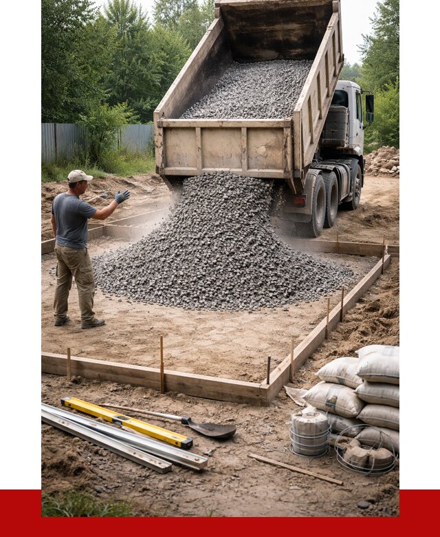 Купить щебень для фундамента в Фрязине от 4673 р. | ПРОНЕРУДФрз
