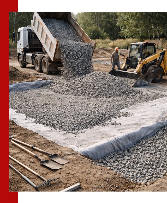 Щебень для фундамента с доставкой в Фрязине