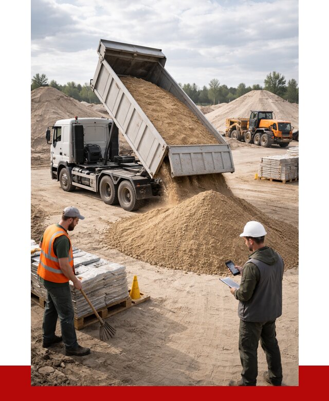 Карьерный песок с доставкой в Фрязине от 3739 р. ПРОНЕРУДФрз