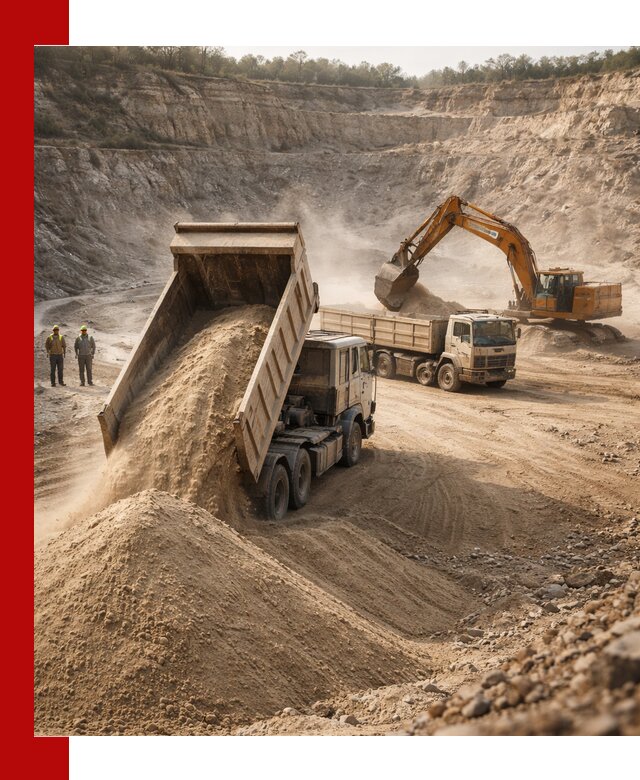 Карьерный песок навалом с доставкой в Фрязине