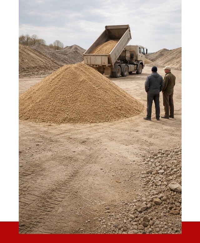 Карьерный песок крупнозернистый в Фрязине от 8827 р | ПРОНЕРУДФрз