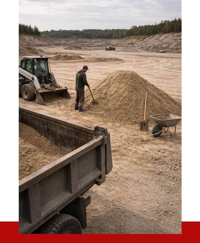 Карьерный песок среднезернистый в Фрязине, от 2285 р. ПРОНЕРУДФрз