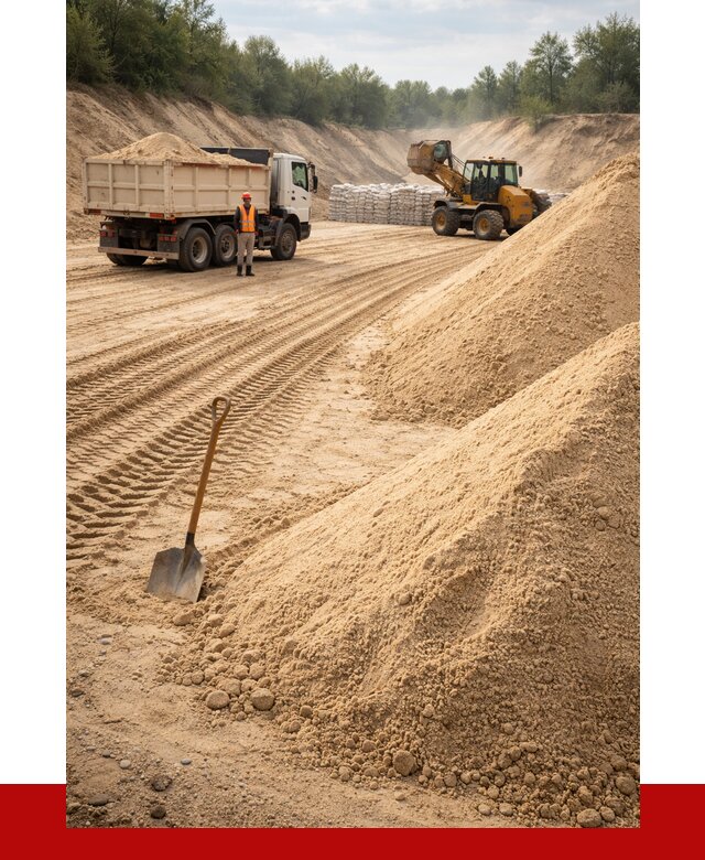 Карьерный песок мелкозернистый в Фрязине от 9347 р. | ПРОНЕРУДФрз