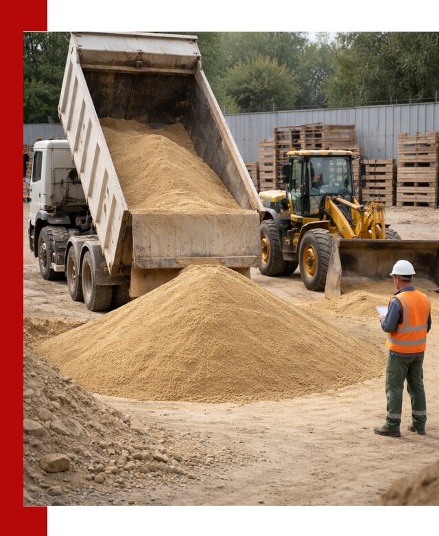 Доставка карьерного мелкозернистого песка в Фрязине