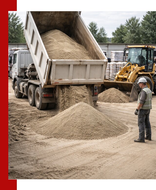 Поставка и доставка песка для бетона в Фрязине