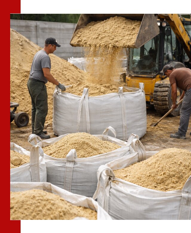 Поставка качественного песка для кладки в Фрязине