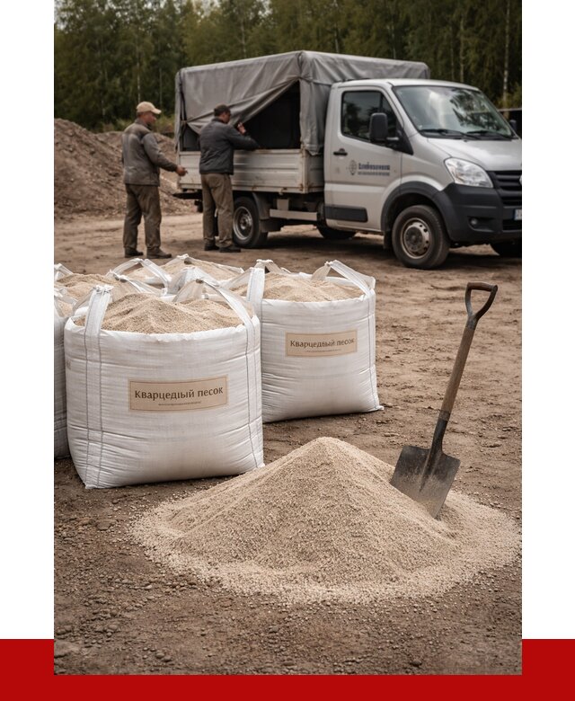 Кварцевый песок для пескоструя в Фрязине от 4673 р. | ПРОНЕРУДФрз