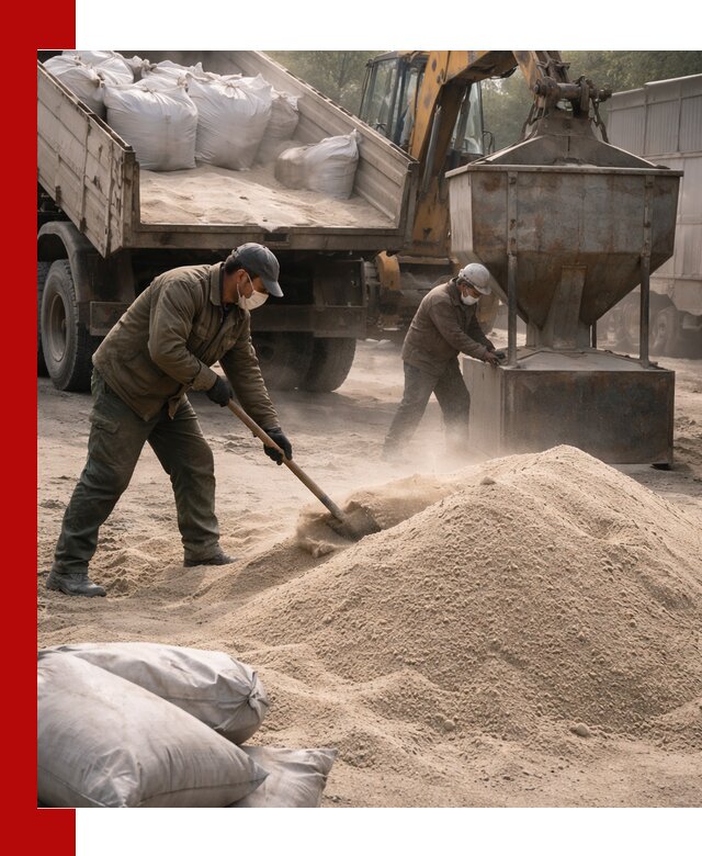 Кварцевый песок для пескоструя в Фрязине — доставка и качество