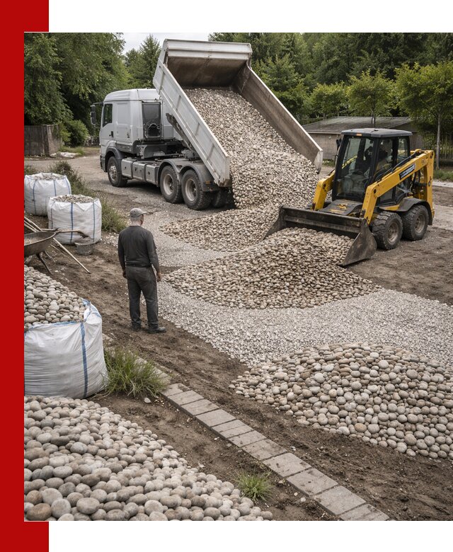 Доставка морской гальки оптом и в розницу в Фрязине