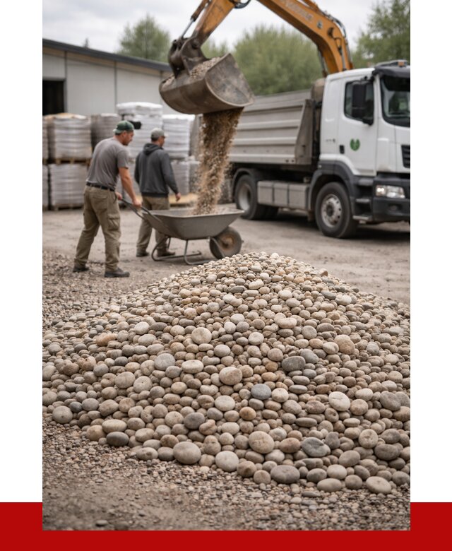 Галька декоративная в Фрязине от 3323 р. за куб | ПРОНЕРУДФрз