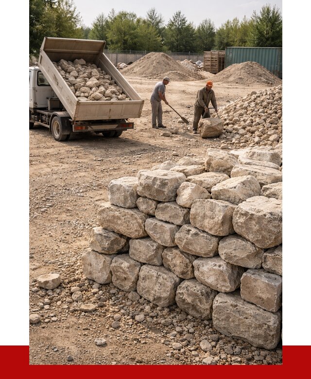 Бутовый камень известняковый в Фрязине от 4362 р. | ПРОНЕРУДФрз