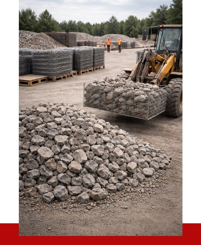 Камень для габионов фракция 70-150 в Фрязине от 4362 р. | ПРОНЕРУДФрз