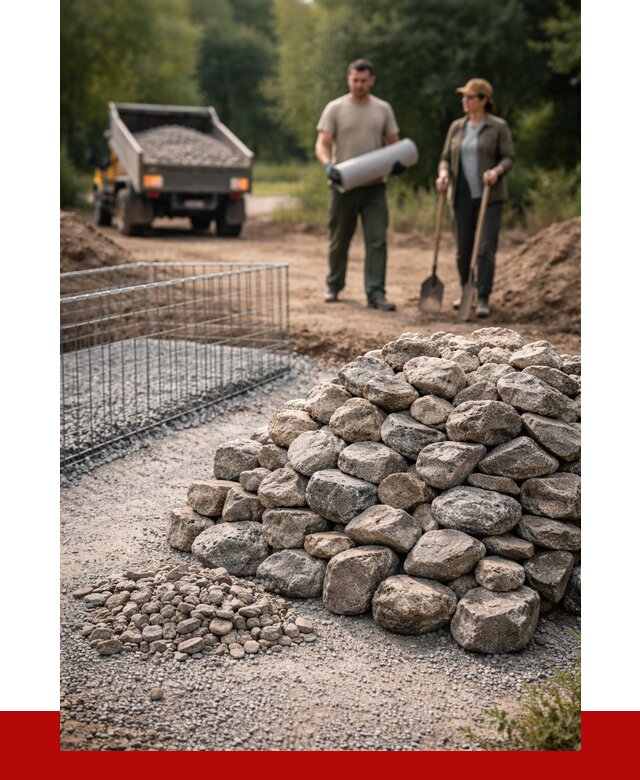 Камень для габионов фракция 100-200 в Фрязине от 4985 р. | ПРОНЕРУДФрз