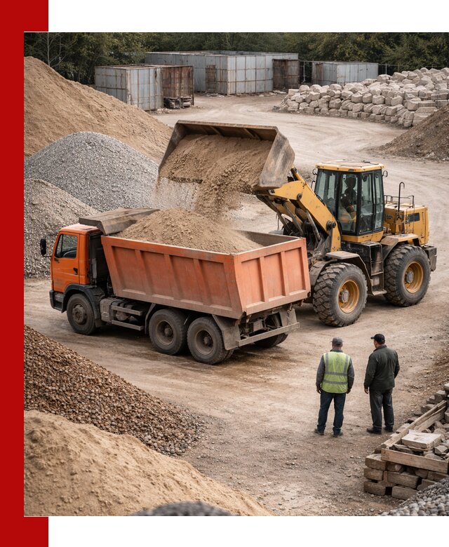 Доставка сыпучих смесей и смесей для стройки в Фрязине