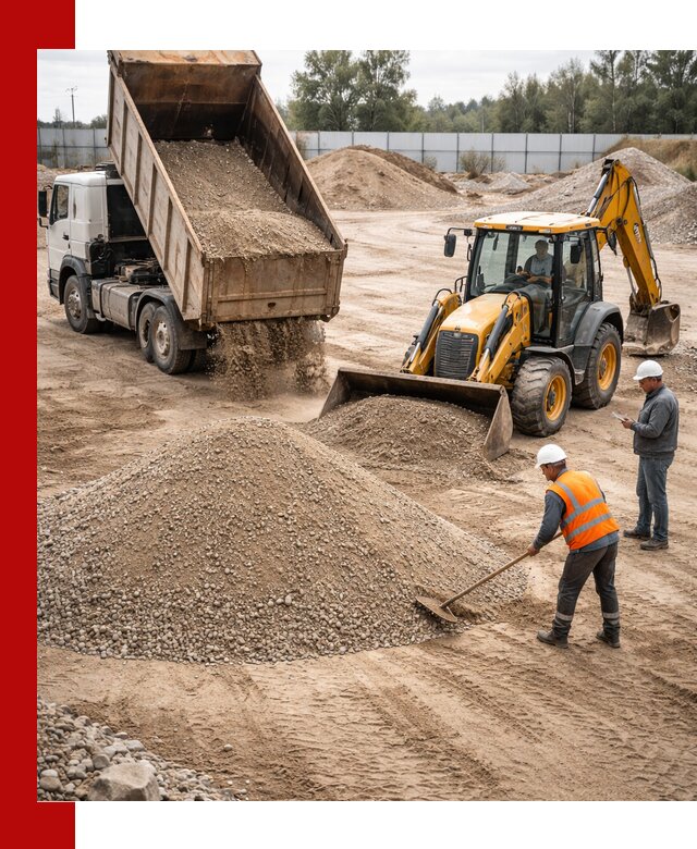 Поставка и доставка ПГС С4 в мешках и самосвалах в Фрязине