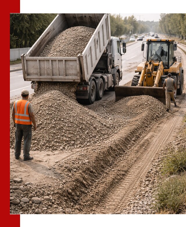 Опгс для устройства дорог и подсыпки в Фрязине