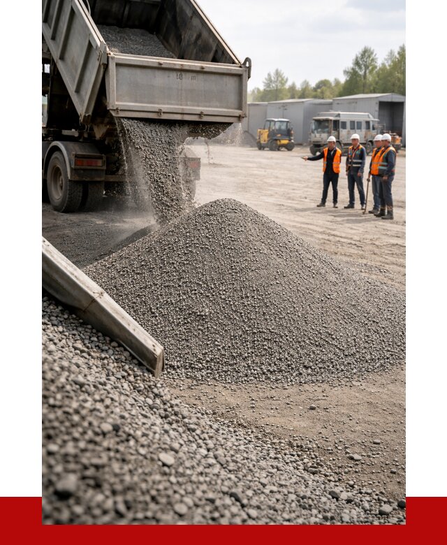 Гравийный отсев 0-5 в Фрязине от 1246 р. с доставкой | ПРОНЕРУДФрз