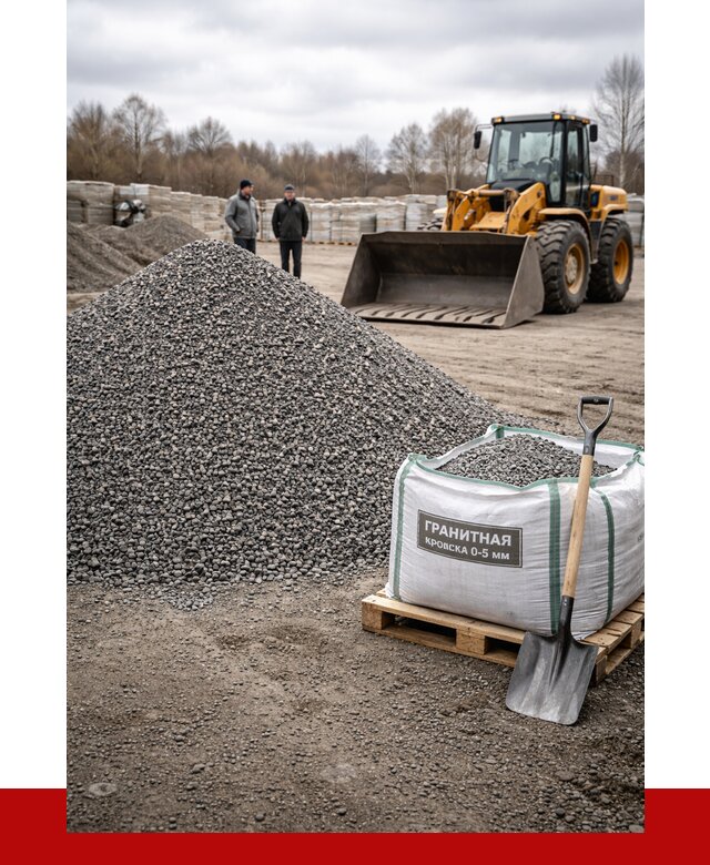 Купить гранитную крошку в Фрязине от 4985 р. с доставкой | ПРОНЕРУДФрз