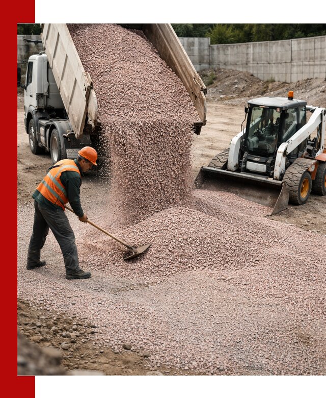 Крошка розовый гранит с доставкой в Фрязине от производителя