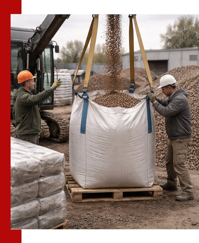 Керамзит в биг-бегах с доставкой в Фрязине