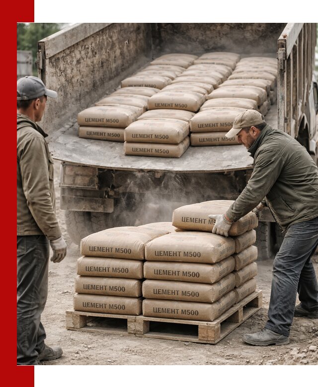 Цемент М500 с доставкой самосвалом в Фрязине