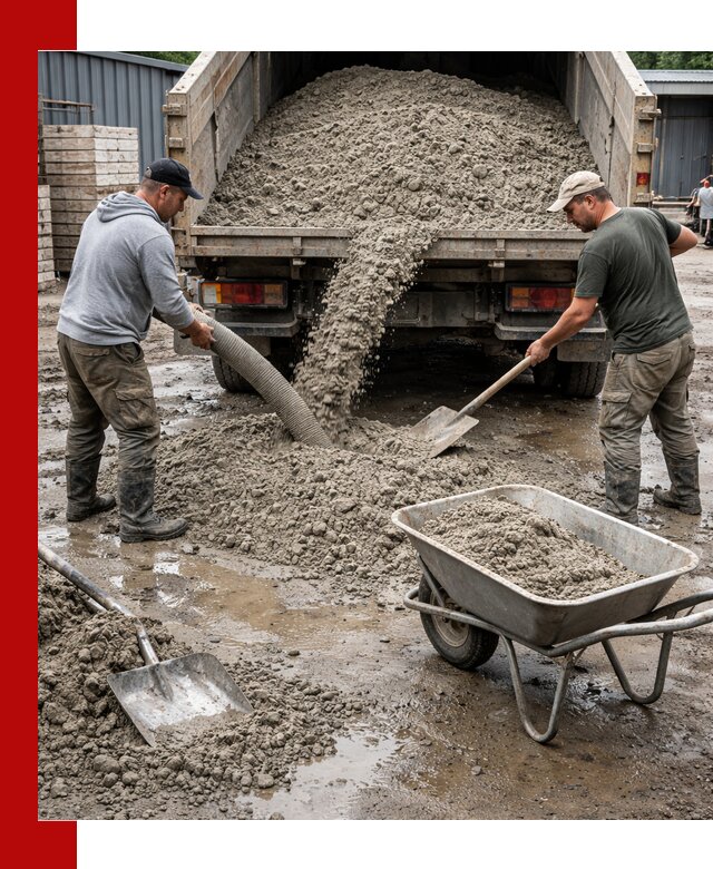 Цементно-песчаная смесь М150 доставка в Фрязине