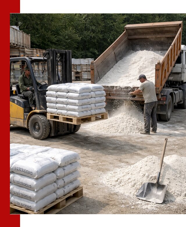 Доставка строительной извести оптом и в розницу в Фрязине